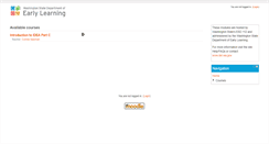 Desktop Screenshot of moodle2.esd112.org